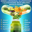 Liposomal Glutathione 500mg with Organic Whole Foods Fashion