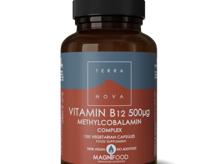 Terranova Vitamin B12 Complex, 500ug, 100 Capsules Online now