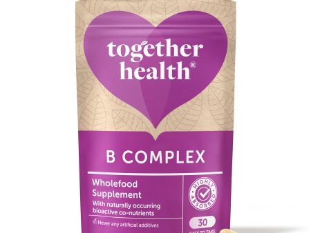 Together Health WholeVit Vitamin B Complex, 30 Capsules Online now