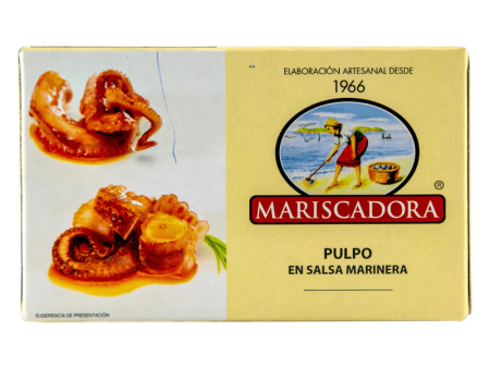 Mariscadora Octopus in Marine Sauce, 3.88 oz For Sale