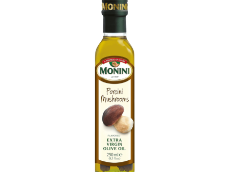 Monini Organic Porcini Mushroom Flavored Extra Virgin Olive Oil, 8.45 oz For Sale