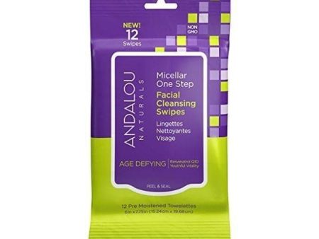 Age Defying Micellar Facial Swipes, 12 Pack on Sale