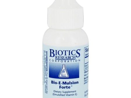 Biotics Research Bio-E-Mulsion Forte, 30ml Discount