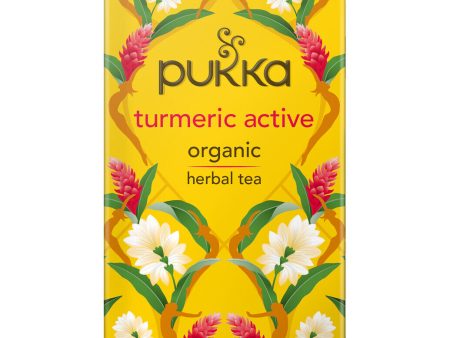 Pukka Organic Turmeric Active, 20 Bags Online now