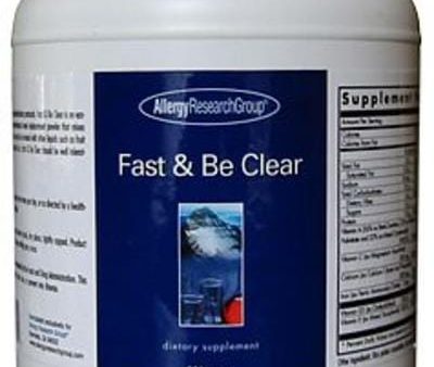 Allergy Research Fast & Be Clear Powder, 900gr Hot on Sale