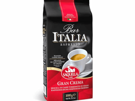 Saquella Coffee Gran Crema Espresso Beans, 2.2 lbs Sale