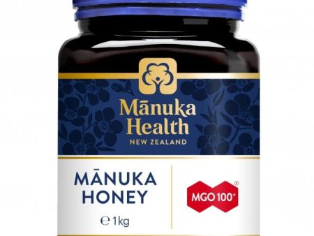 Manuka Health MGO 100+ Pure Manuka Honey, 1kg Supply