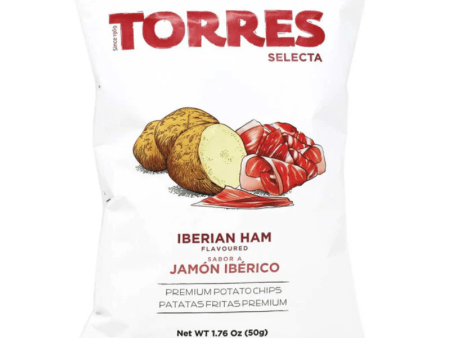 Torres Selecta Iberian Ham Potato Chips, 1.76 oz Discount