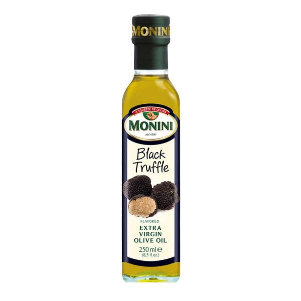 Monini Organic Black Truffle Flavored Extra Virgin Olive Oil, 8.45 oz For Discount