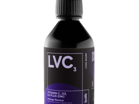 Lipolife LVC3- Liposomal Vitamins C, D3,K2 & Zinc, 250ml Sale