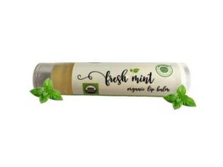 Organic Fresh Mint Lip Balm - Set of 2 or 5 Online Hot Sale