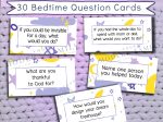 Bedtime Question Cards (set of 30) Online Sale