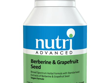 Nutri Advanced Berberine & Grapefruit Seed, 120 Capsules For Discount