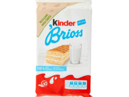 Kinder Brioss Latte Biscuits 10 Pieces, 270g For Sale