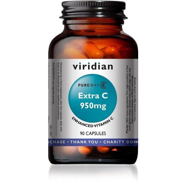 Viridian Extra C 950mg, 90 Capsules Online now