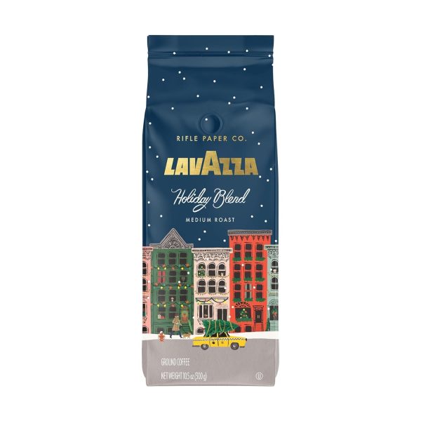 Lavazza Holiday Blend Medium Roast Ground Coffee, 10.5 oz Hot on Sale