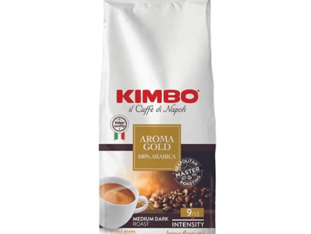 Caffe Kimbo Aroma Gold 100% Arabica Whole Bean Coffee, 17.6 oz Fashion