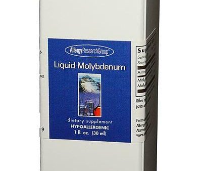 Allergy Research Liquid Molybdenum, 30ml Online now