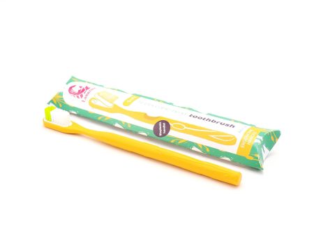 Lamazuna Toothbrush Soft, Yellow Cheap