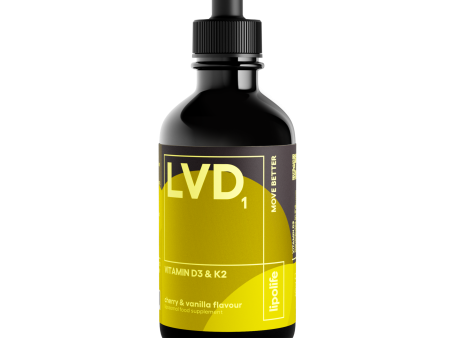 Lipolife LVD1- Liposomal Vitamin D3 K2, 60ml Sale