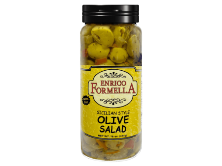 Enrico Formella Mild Olive Salad, 16 oz Sale