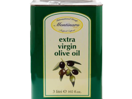 Montinaro Extra Virgin Olive Oil Tin, 3 Liters For Cheap