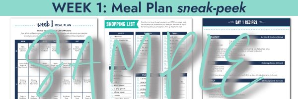 21 Day Menu Plan (A 21-day Whole Food Menu Plan Done for You!) Fashion