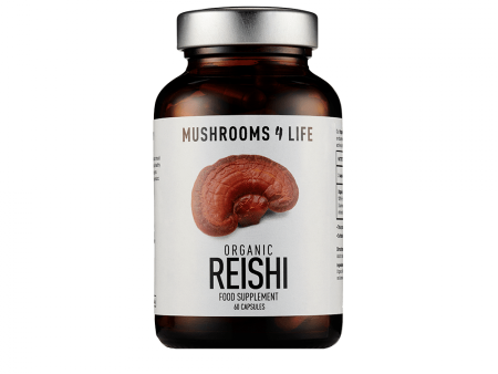 Mushrooms 4 Life Organic Reishi Supplement, 60 Capsules Online now