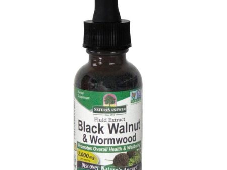 Natures Answer Black Walnut & Wormwood, 30ml on Sale