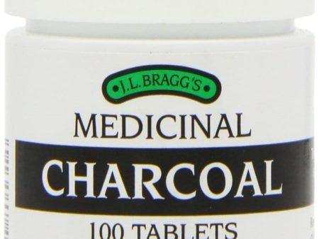 J.L Braggs Charcoal , 100 Tablets For Cheap