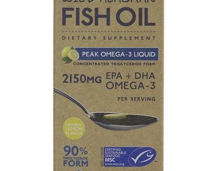 Wiley s Finest Wild Alaskan Fish Oil Peak, 2150mg, 125ml Sale