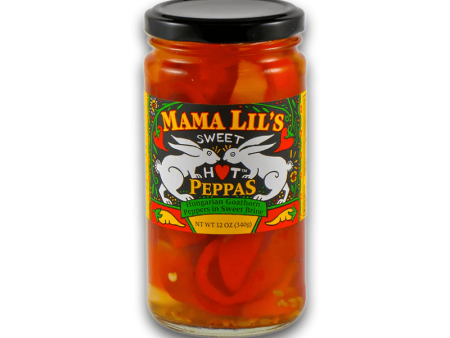 Mama Lil’s Sweet Hot Peppers, 12 oz For Sale