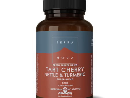 Terranova Tart Cherry, Nettle & Turmeric Super-Blend, 50G on Sale