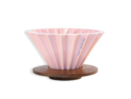 Origami Medium Sakura Pink Dripper with Holder Online Hot Sale