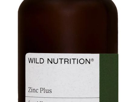 Wild Nutrition Zinc Plus, 30 Capsules on Sale