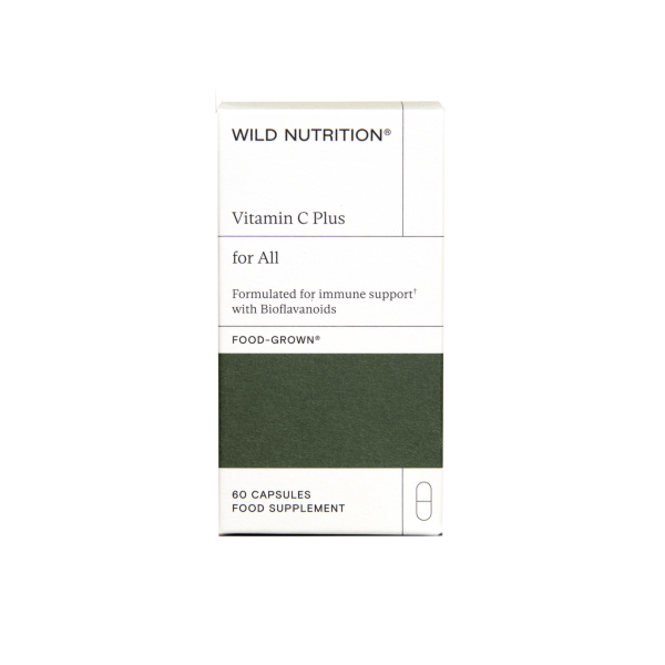 Wild Nutrition Vitamin C Plus, 60 Capsules on Sale