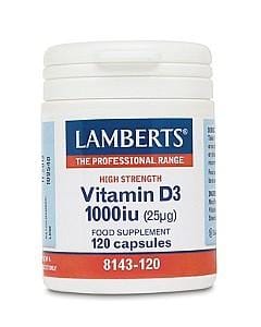 Lamberts Vitamin D, 1000iu, 120 Capsules Cheap