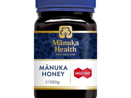 Manuka Health MGO 550+ Pure Manuka Honey, 500g Online Hot Sale