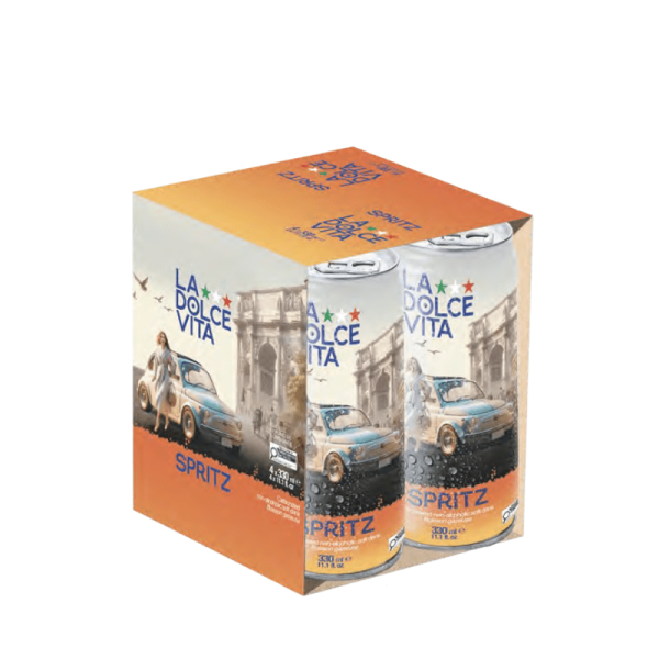 La Dolce Vita Spritz Soda, Pack of 4 Sale