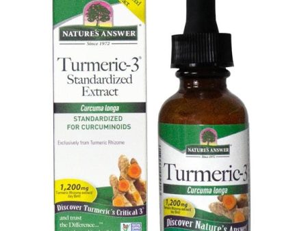 Natures Answer Turmeric - 3, 30ml Online