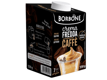 Caffe Borbone Crema Fredda Cold Coffee Cream, 550g on Sale