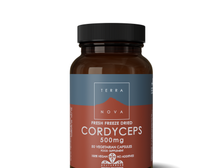 Terranova Cordyceps 500Mg, 50 VCapsules Hot on Sale