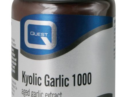 Quest Kyolic Garlic 1000mg, 60 Tablets Hot on Sale