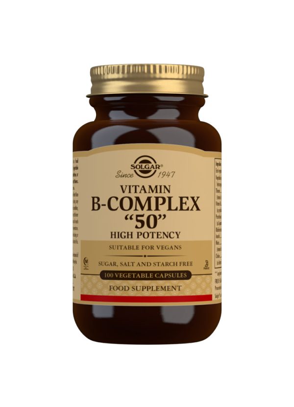 Solgar Vitamin B-Complex 50, High Potency, 100 VCapsules Cheap