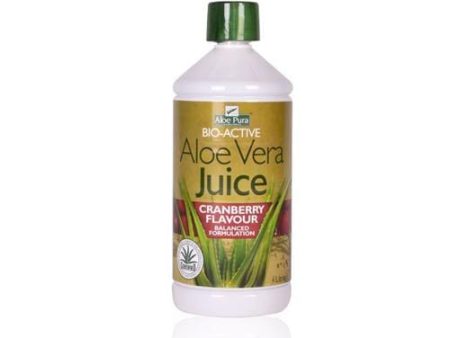 Aloe Pura Aloe Vera Juice, 1Ltr, Cranberry on Sale