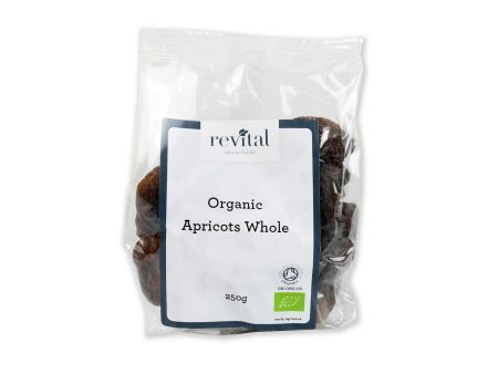 Revital Whole Foods Organic Apricots Whole, 250gr For Cheap