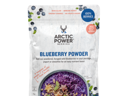 Arctic Power Berries Blueberry Powder, 70gr For Cheap