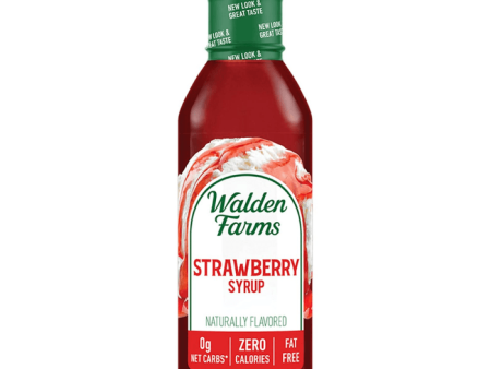 Walden Farms Strawberry Syrup, 12 oz Online now