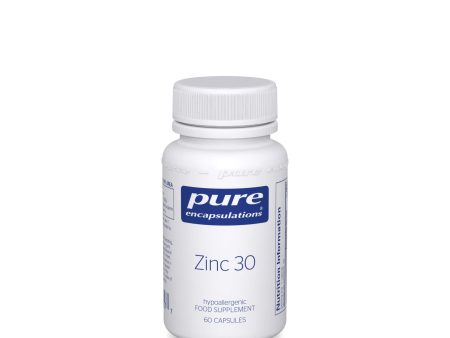 Pure Encapsulations Zinc 30, 60 Capsules Fashion