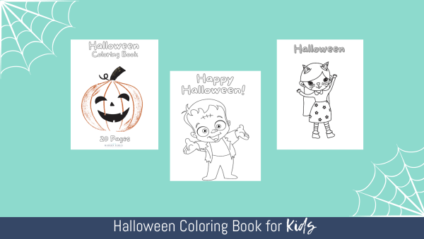 Printable Halloween Coloring Sheet Packet - 20 Printable Pages Cheap